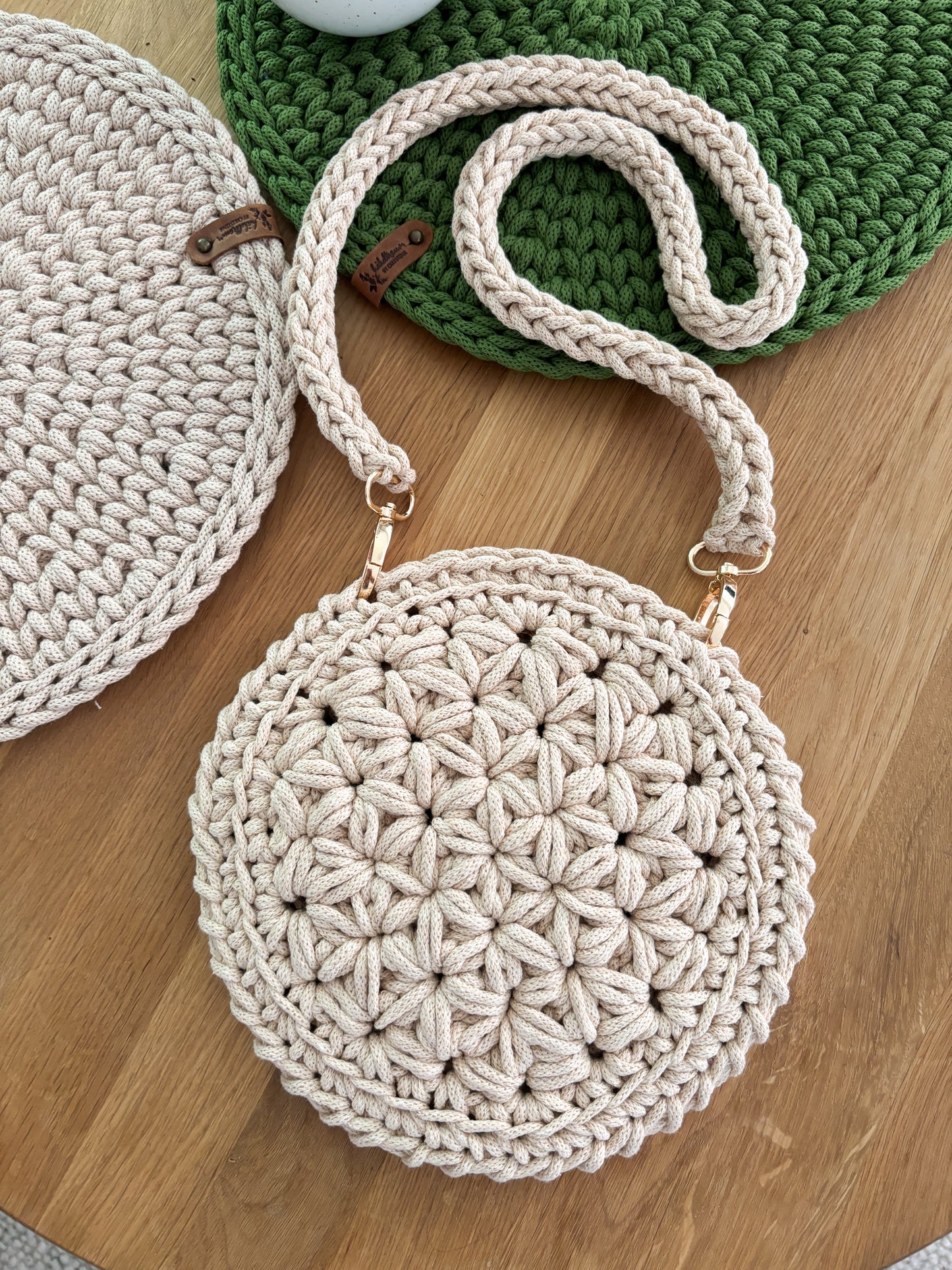 Tasche "Jasmin" , Umhängetasche, Cross Body Bag, Boho Tasche