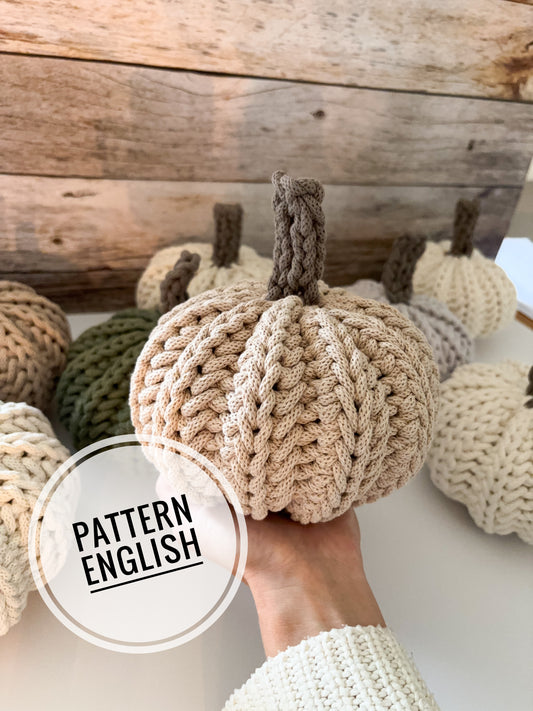 PDF English Crochet Pattern "Pumpkin" – Design by Haekeltraum_byChristina