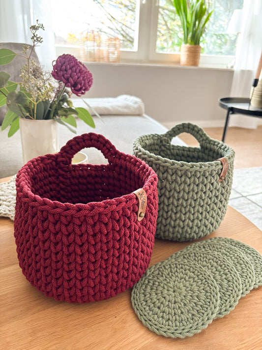 Hängekorb „groß“ Utensilo Aufbewahrung Dekoration