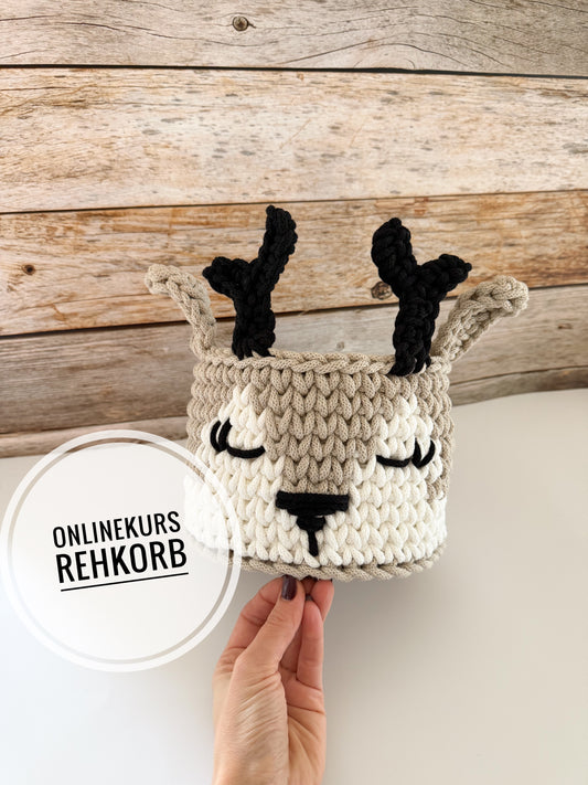 ONLINE-KURS- „Deutsch" für einen Rehkorb- Design von Haekeltraum_byChristina