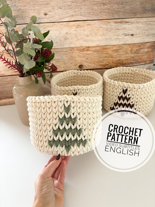 Online Course – Christmas Basket (English Subtitles) | Design by Haekeltraum_byChristina