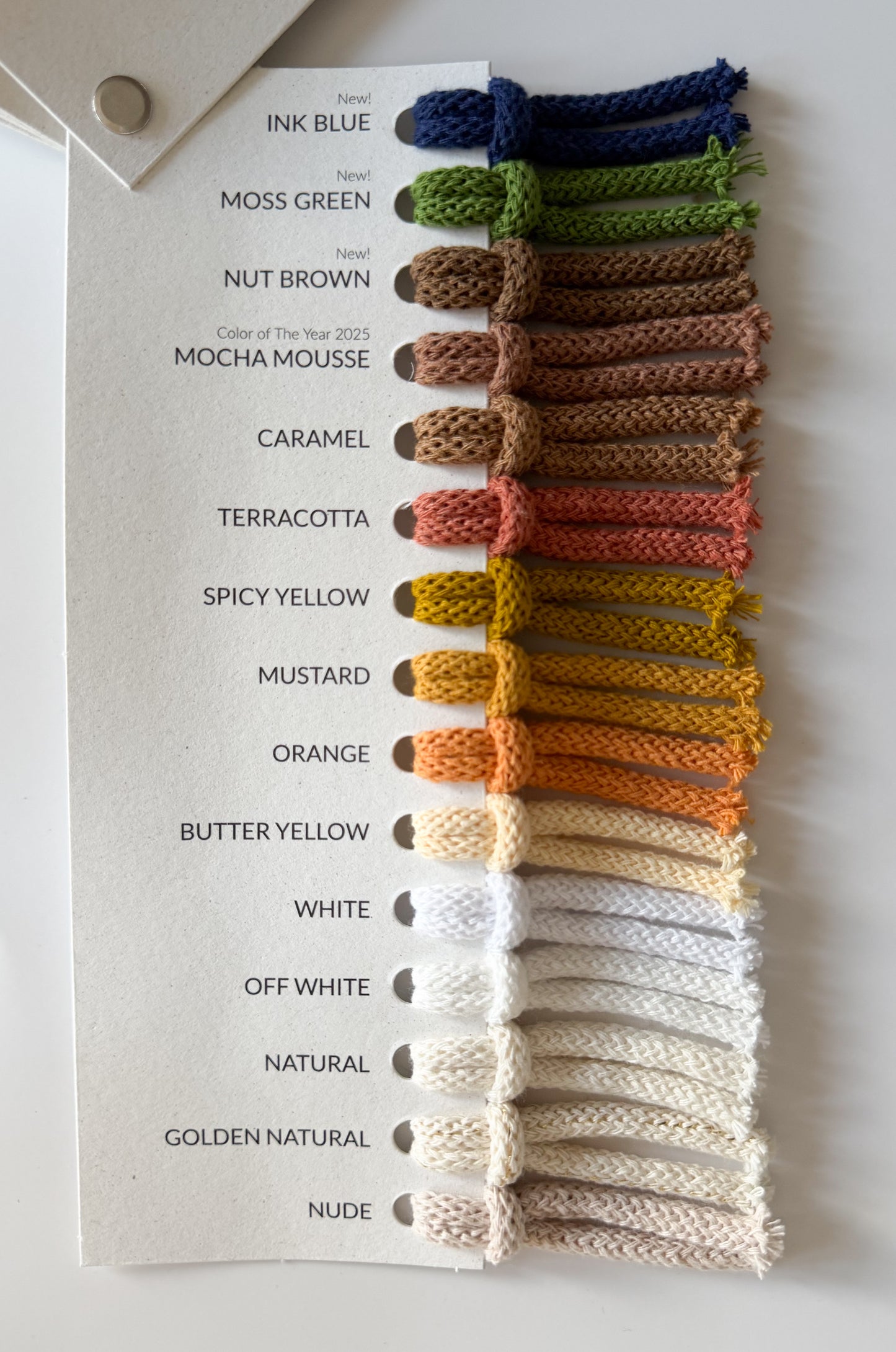 Bobbiny 100 m PREMIUM 5 mm Flechtkordel | Handarbeit | Bastelschnur |