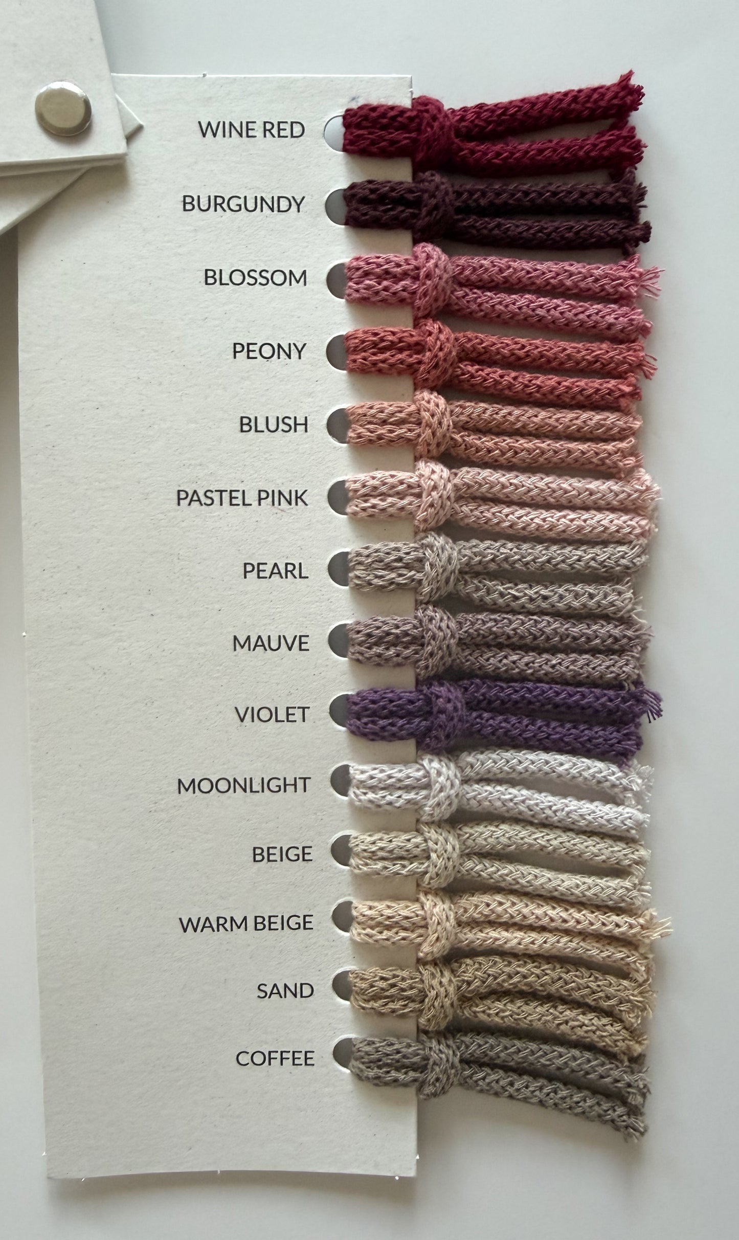 Bobbiny 100 m PREMIUM 5 mm Flechtkordel | Handarbeit | Bastelschnur |