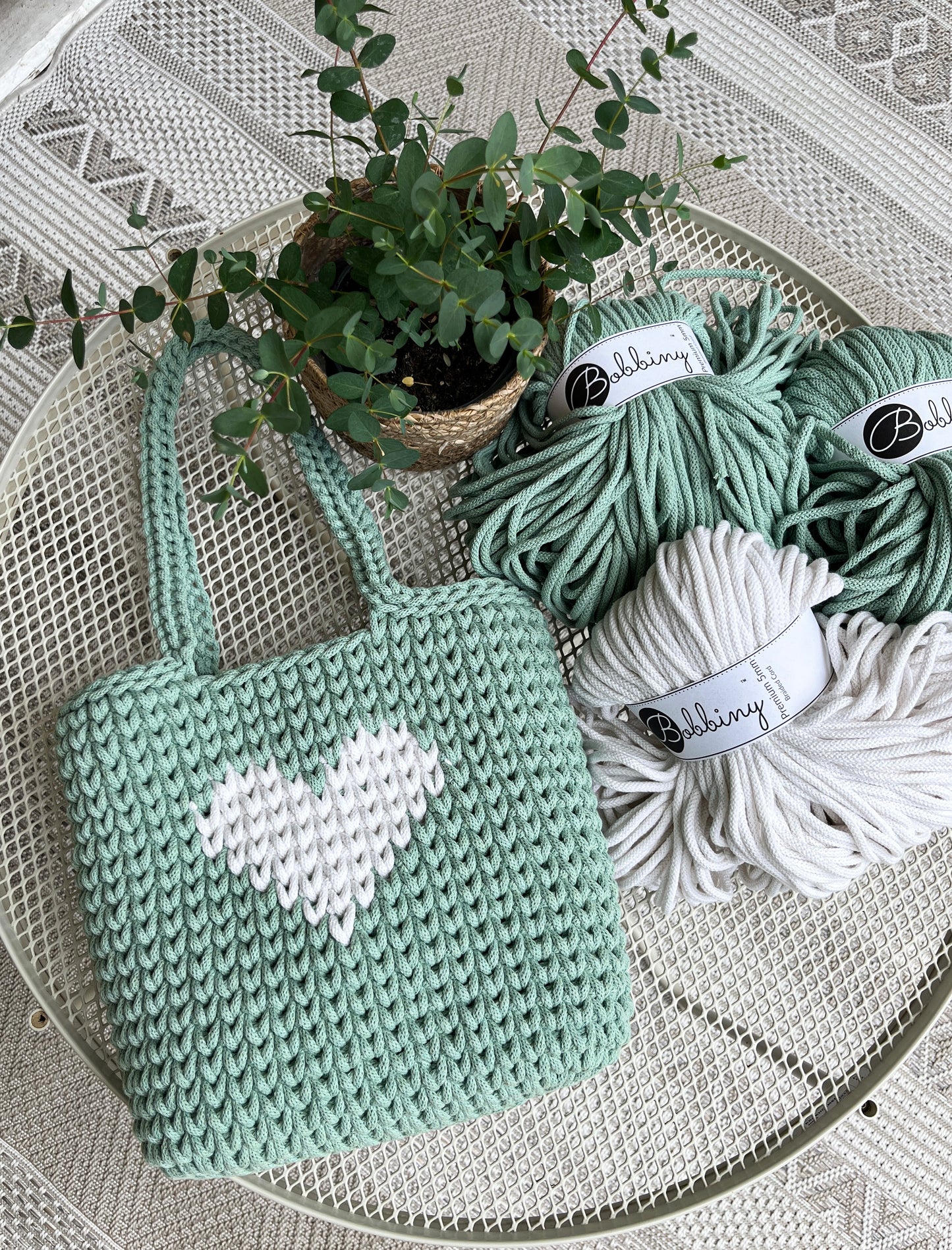 ONLINEKURS Deutsch Tasche „Herz“ von Haekeltraum_byChristina