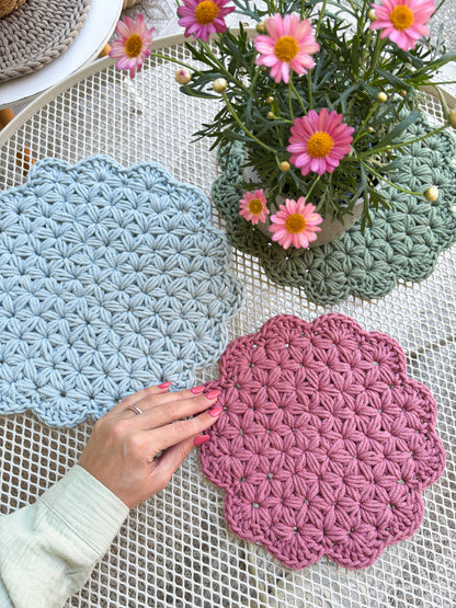 Platzsets Tischsets Untersetzer "Jasmin"