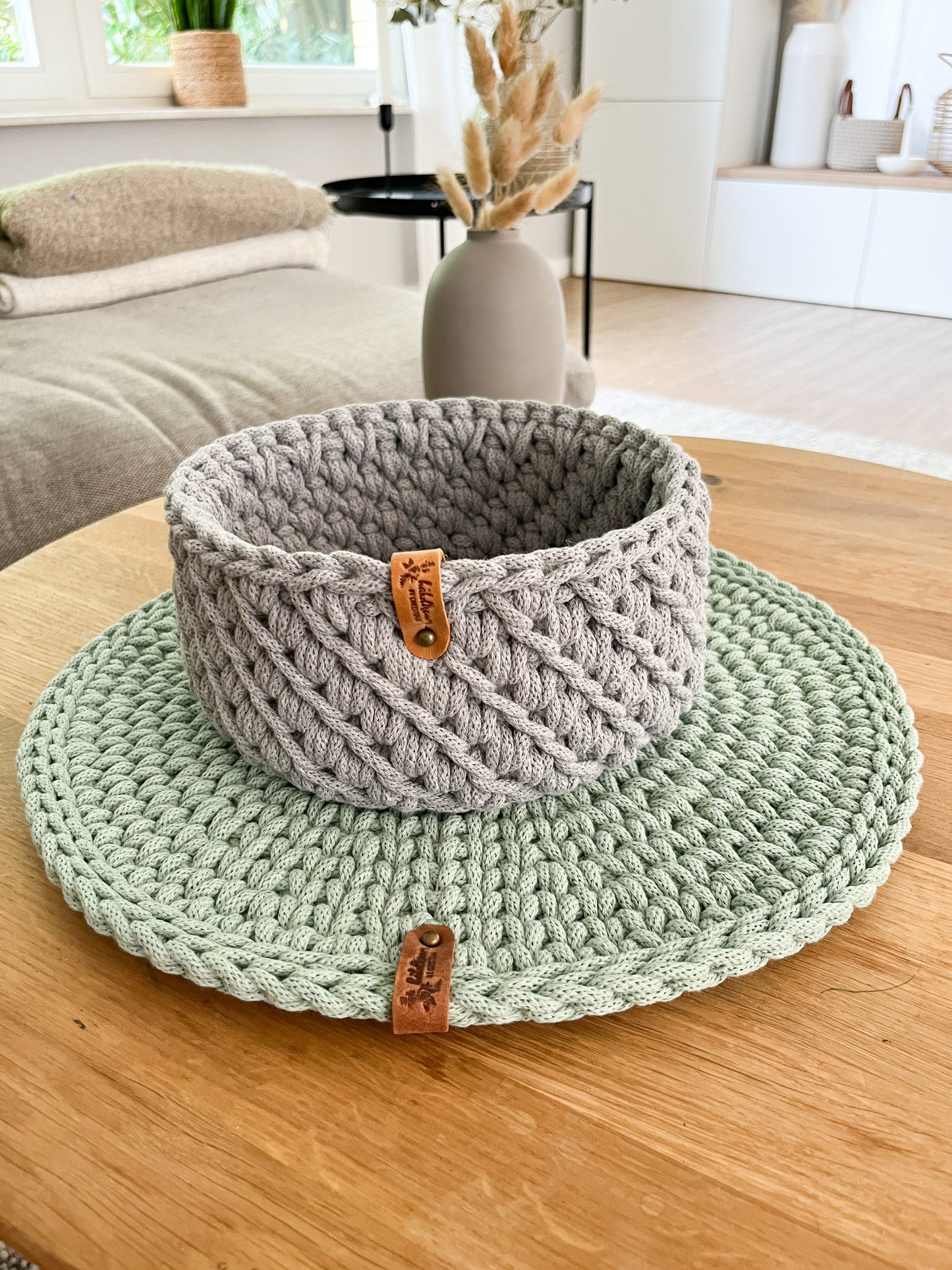 Häkelkorb „Beauty“ Korb Utensilo Aufbewahrung Geschenkideen