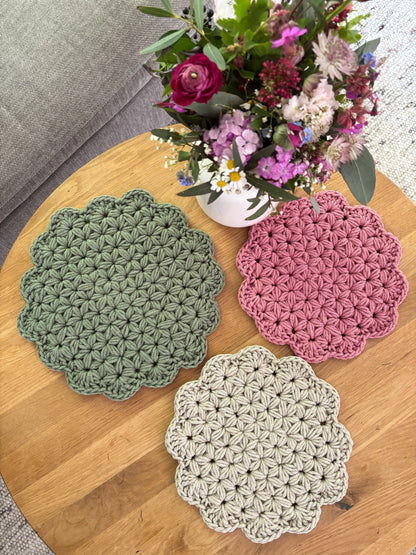 Platzsets Tischsets Untersetzer "Jasmin"