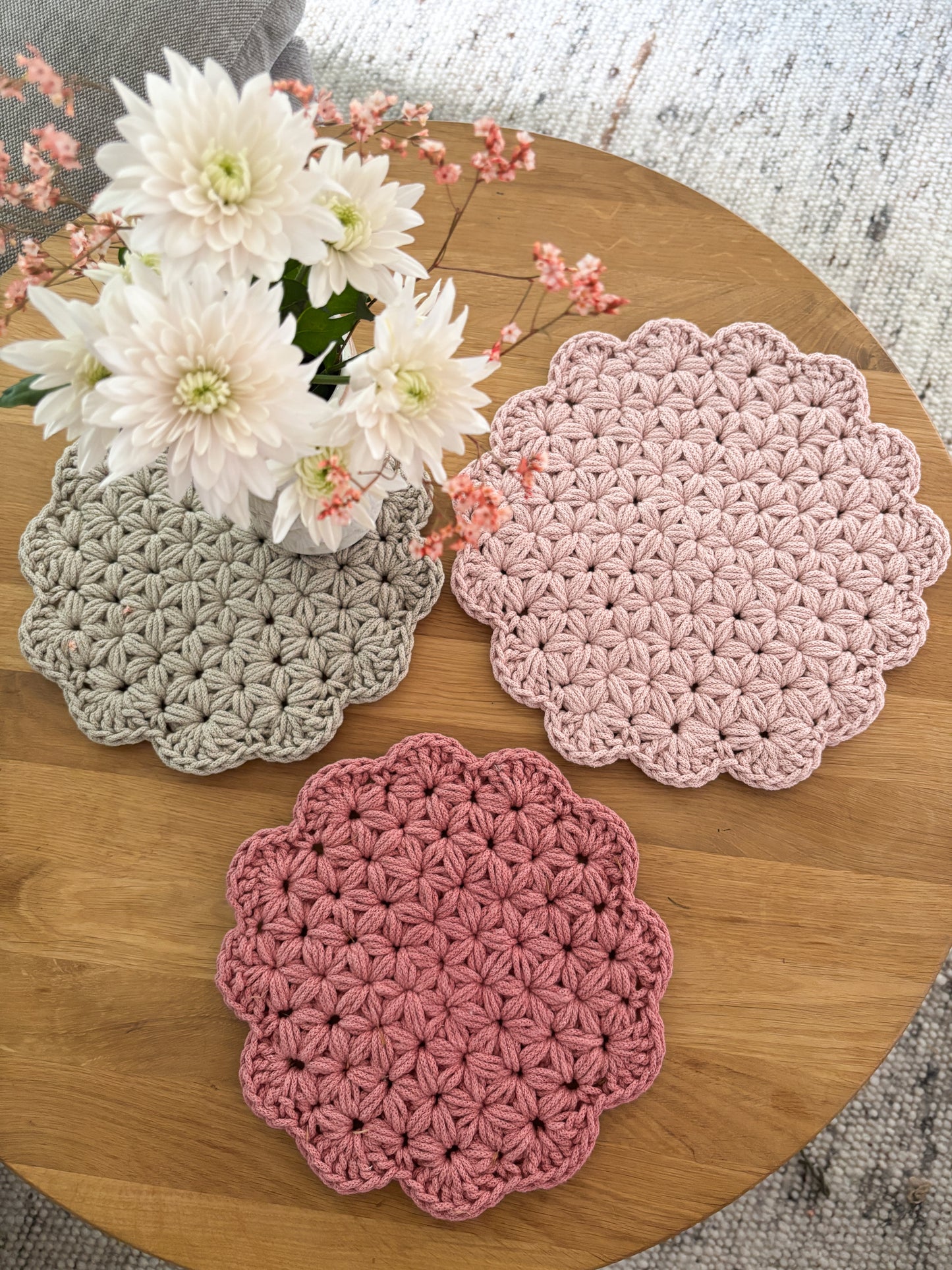 Platzsets Tischsets Untersetzer "Jasmin"